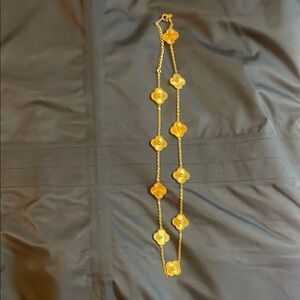 Gold Floral Necklace